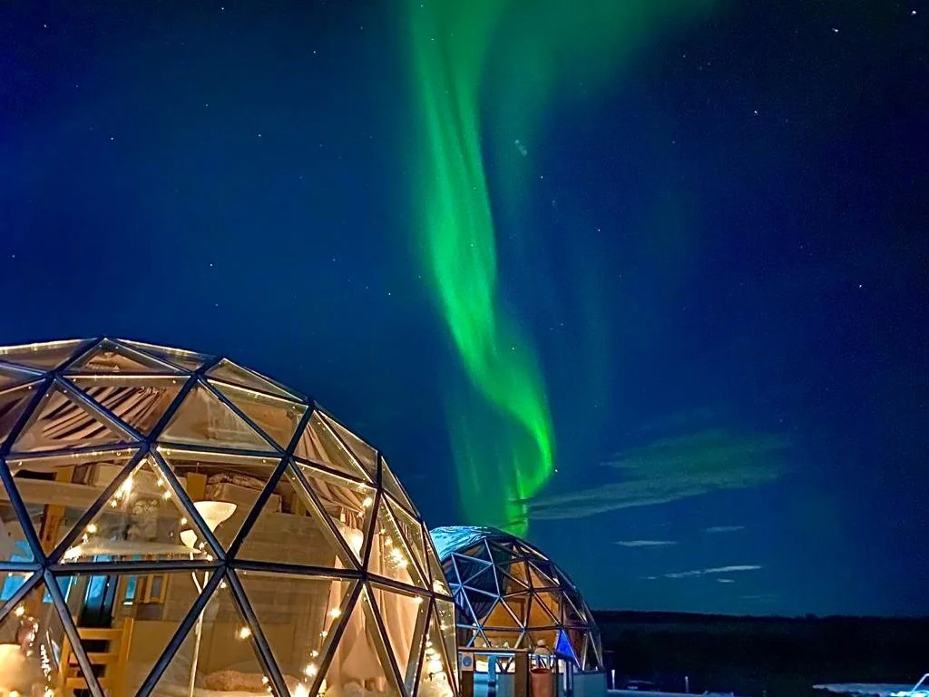 Glass Igloo Dome