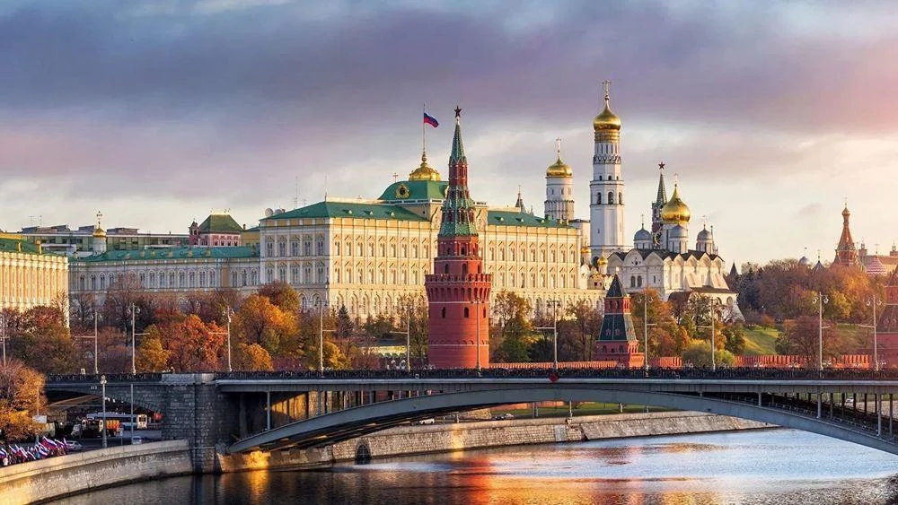 Arrival in snowy Russia for your winter journey