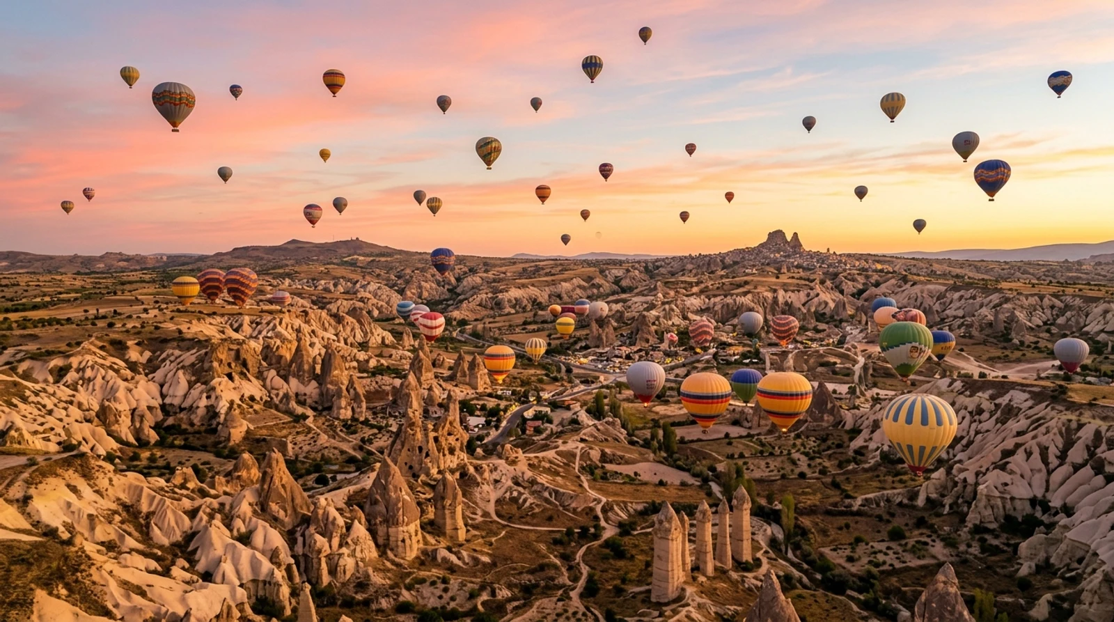 Kinh Nghiệm Bay Khinh Khí Cầu Cappadocia & Bí Quyết Đặt Khách Sạn Hang Đá Di Sản