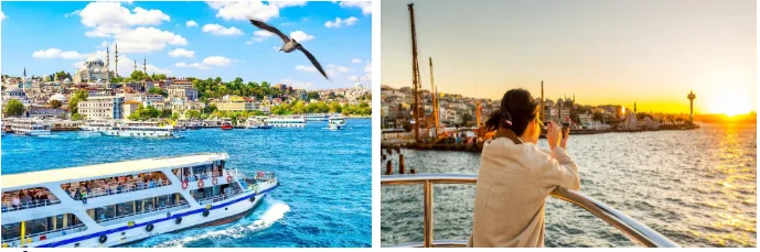 Tour Transcontinental Legend Turkey: Cappadocia – Pamukkale – Istanbul - DAY 7: ISTANBUL – CRUISE BOSPHORUS – AIRPORT